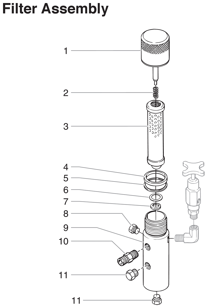 PowrTwin 12000GHD Filter Assembly